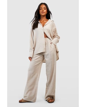 Cotton Tonal Pinstripe Pyjama Trouser