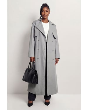 Tailored Maxi Trench Coat