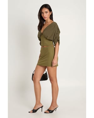 Sculpting Contour Mini Skirt