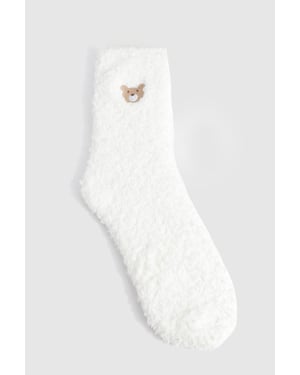 Teddy Bear Fluffy Socks