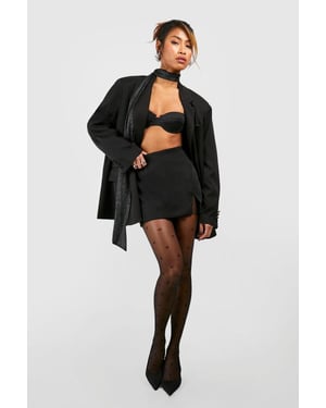 Mini Bow Detail Sheer Tights 