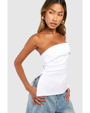 Bengaline Longline Split Hem Corset