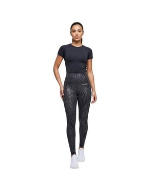 USA Pro Core Gloss-legging voor dames (Zwart)