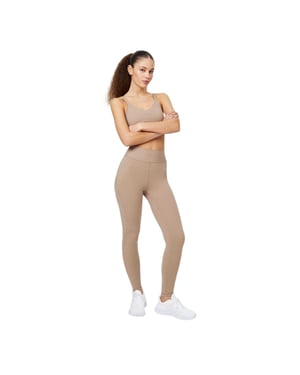 USA Pro Sophie Habboo-legging met panelen en hoge taille voor dames (Woestijn)