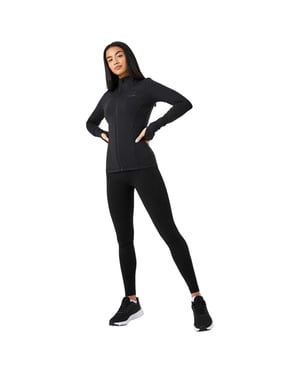 USA Pro Naadloze leggings met hoge taille voor dames (Zwart)