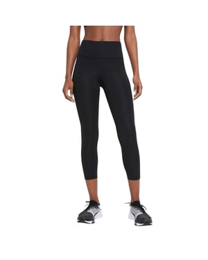 Nike Hardloopleggings voor dames met middelhoge taille (Zwart)