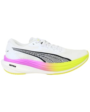 Puma Deviate Nitro 3 Mens White Running Shoes