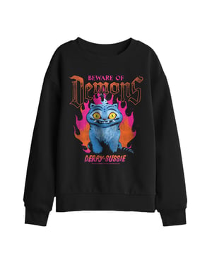 K-Pop Demon Hunters Kinder-sweatshirt van de band Derpy & Sussie (Zwart)