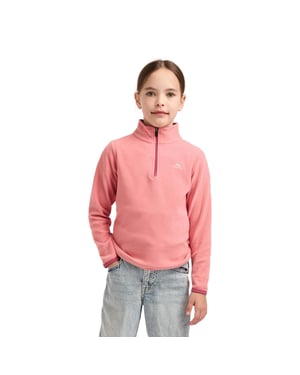 Trespass Childrens/Girls Sybil Micro Fleece (Peach Pink)