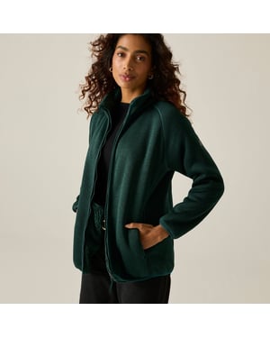 Regatta Womens/Ladies Mellrey Full Zip Fleece (Deep Pine)