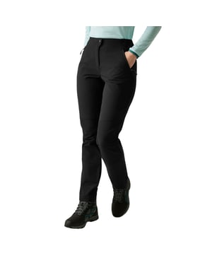 Regatta Womens/Ladies Questra V Hiking Trousers (Black)