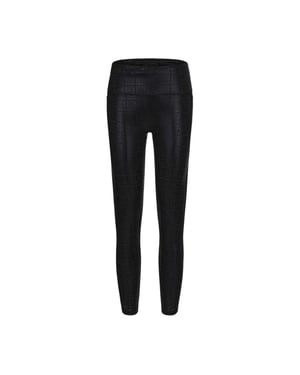 Biba Dameslegging met hoog kruis en Move-patroon (Zwart)