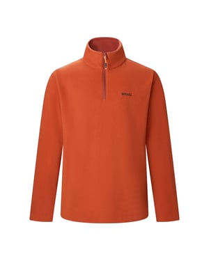 Regatta Great Outdoors Mens Thompson Half Zip Fleece Top (Rooibos Tea)