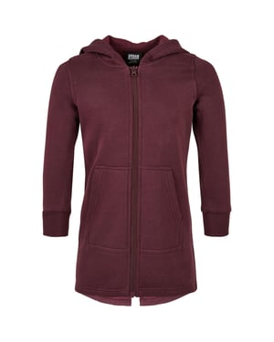 Urban Classics Meisjes Parka (Wijnrood)