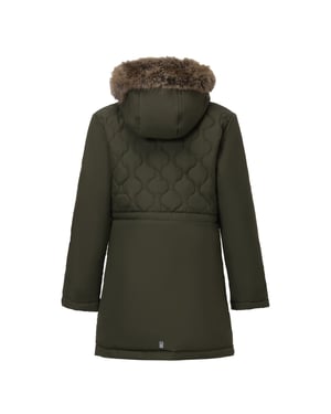 Regatta Childrens/Kids Fabrizia II Quilted Jacket (Dark Khaki)