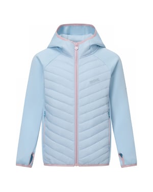 Regatta Childrens/Kids Andreson Hybrid Padded Jacket (Washed Denim)