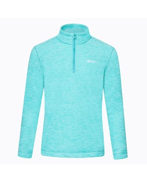Regatta Kinder/Kids Hot Shot Quarter Zip Fleece Top (Turquoise)
