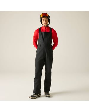 Dare 2B Mens Twin Tip Bibbed Ski Trousers (Black)