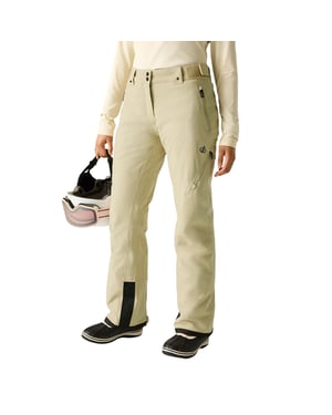 Dare 2B Womens/Ladies Ice II Insulated Ski Trousers (White Pepper)