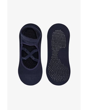 Cross No-Show Socks