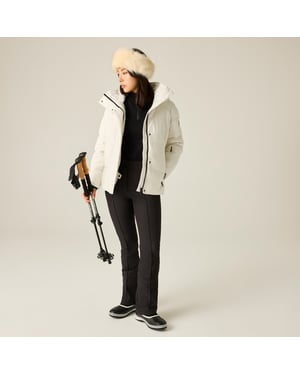Dare 2B Womens/Ladies Allure Cord Ski Jacket (Egret)