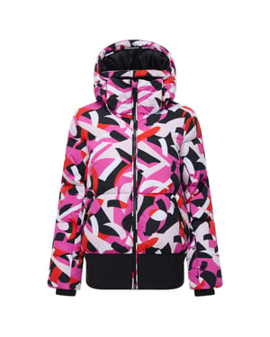 Dare 2B Womens/Ladies Glitz II Abstract Padded Jacket (Pink)