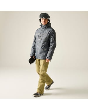 Dare 2B Mens Freeride III Cracked Overhead Ski Jacket (Black)