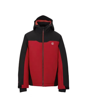 Dare 2B Childrens/Kids Piste Two Tone Ski Jacket (Danger Red)