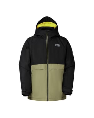 Dare 2B Wing It-skijas voor kinderen (Zwart/Martini Olijf)