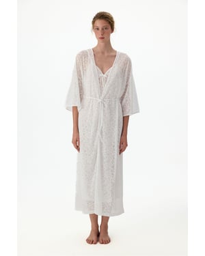 Bridal Delicate kanten nachthemd