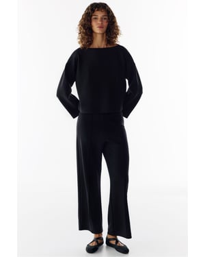 Silky Touch top met lange mouwen