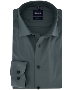 Overhemd Olymp groen jersey