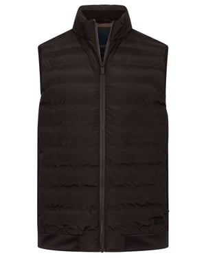 Bodywarmer Cavallaro bruin puffer
