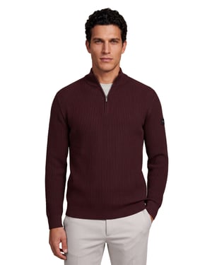 Trui Cavallaro bordeaux gebreid