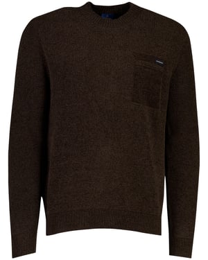 Trui Blue Industry bruin