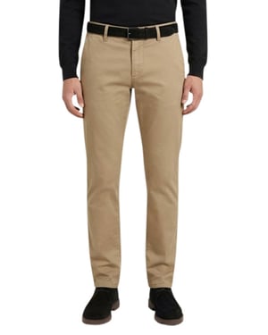 Broek Alberto beige Regular Fit