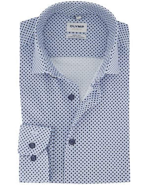 Overhemd Olymp lichtblauw slim fit