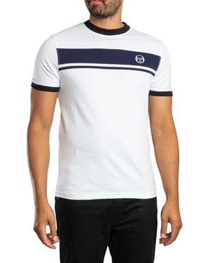 Sergio Tacchini Master Crew T-Shirt, Wit