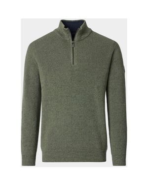 Casamoda Half zip stricktroyer 126280020/336