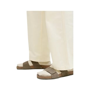Jack And Jones Mens Malta Suede Sandals (Martini Olive)