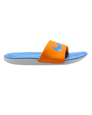 Nike Kinderen/Kids Kawa platte slippers met één bandje (Sinaasappelschil)