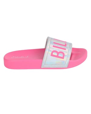 Billieblush Platte slippers voor meisjes voor op het strand en bij het zwembad (Roze)