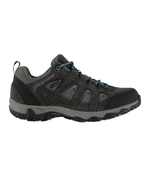 Karrimor Waterdichte wandelschoenen van leer voor kinderen/kleuters (Grijs/Teal)
