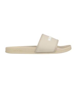 Jack Wills Sliders met herenlogo (Gebroken wit)