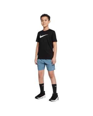 Nike Dri-FIT-shorts voor jongens uit de Challenger-collectie (Smokey Blue)