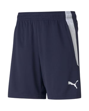 Puma Voetbalshorts voor het jeugdteam van de Liga (Peacoat/Wit)