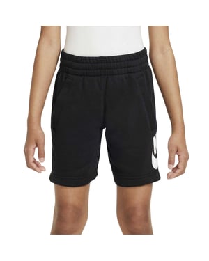 Nike Hybride fleece-short voor kinderen (Zwart)
