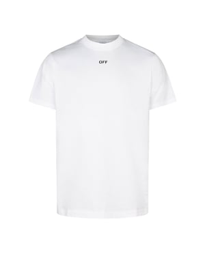 Men's Off White Off Stitch Arrow Slm in White