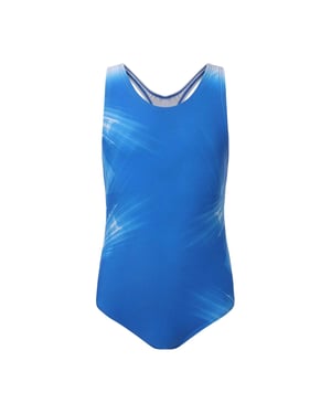Slazenger Strobe Muscleback-zwempak uit één stuk voor kinderen (Blauw)