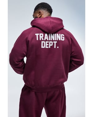 Training Dept Oversized Boxy Hoodie